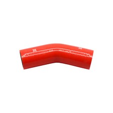 Pipercross Performance Silicone Hose Red 45 Degree Angle Pipe Line FCL04044