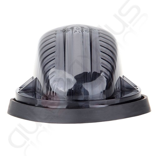 For 73-87 Chevy/GMC Smoke Lens 1313A Cab Roof Clearance Light w/White LED+Wiring - Picture 5 of 12