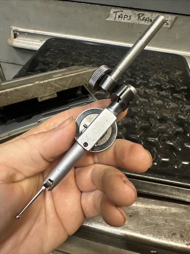 MITUTOYO .001” 0-20-0 DIAL TEST INDICATOR 513-118 Machinist Tool Inspection - Picture 5 of 13