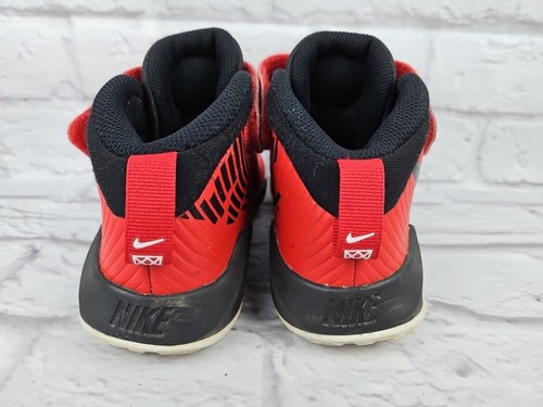 Nike Team Hustle D9 PS 'University Red' AQ4225-600 Size 2.5 Y - Picture 4 of 11