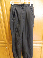  Edelweiss Vintage Ski Snow Pants Womens Size 10 Black