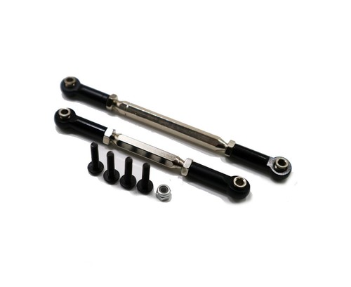 Alloy Metal Upgrade Parts black Fits Rc 1/10 Hpi Venture Fj Cruiser Crawler car - Picture 95 of 119