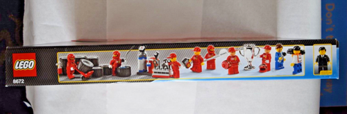 LEGO Racers 8672 Ferrari Finish Line NEW RETIRED 573 Pieces, 1 seal intact - Picture 5 of 13