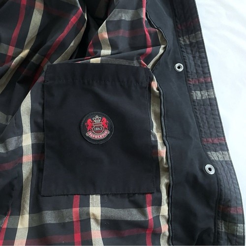 Pendleton Black Hooded Jacket with Plaid Lining Zip Button, Women Size X-Small - Picture 7 of 13