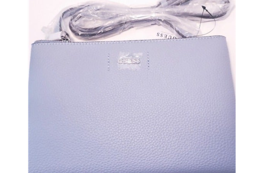 GUESS Varsity Pop small Double Zip Crossbody Sky - Bild 1 von 6