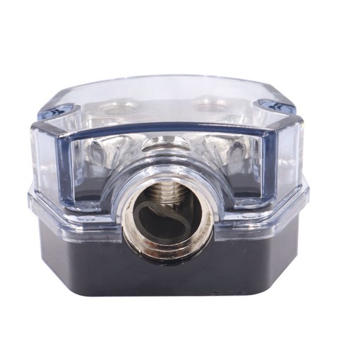 Car Audio Amplifier Gauge Power 1In 5 Way Out Ground Distribution Block Fuse Box - Picture 4 of 15