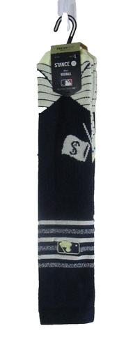 NWT Stance Minnesota Twins Alternate OTC Socks L (9-13) Navy MSRP$24 - Picture 2 of 3