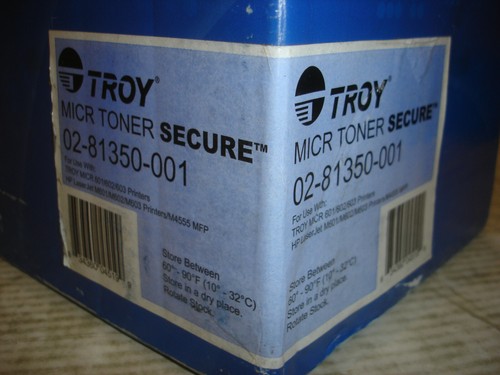 Troy MICR Toner Secure 02-81350-001 do tonera drukarki M601/M602/M603 CE390A - Zdjęcie 6 z 6