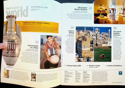 Saudi Aramco World Magazine January 2006 Sana Yemen Muslim Mississippi Museum - Picture 2 of 2