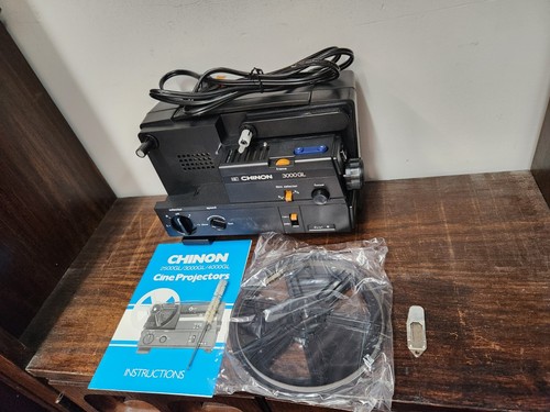 Chinon 2500GL Dual Super 8 Regular 8mm Vintage Cine Projector(Parts/Repair)As-IS - Picture 1 of 10
