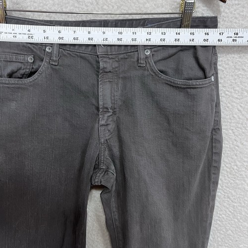 Bonobos Travel Jeans Slim Fit Men's 34x32 (Fits 33x30) Gray Stretch Casual - Picture 7 of 14
