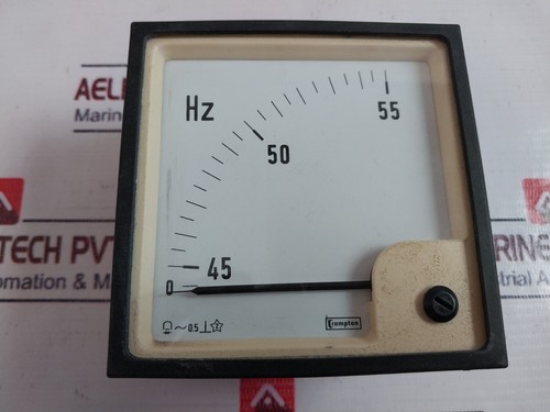 Crompton E244-41S-G-RN-AG-AG Frequenz Meter 45-50-55 Hz 200-250 V - Bild 5 von 7