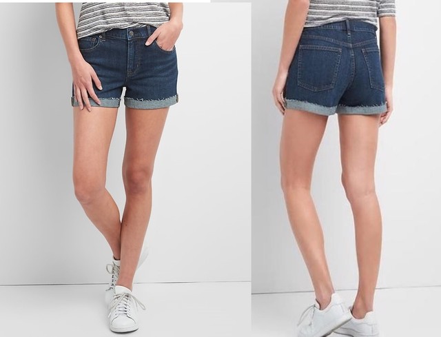 gap jean shorts