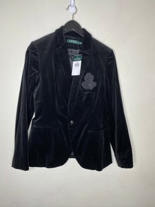 lauren ralph lauren velvet blazer