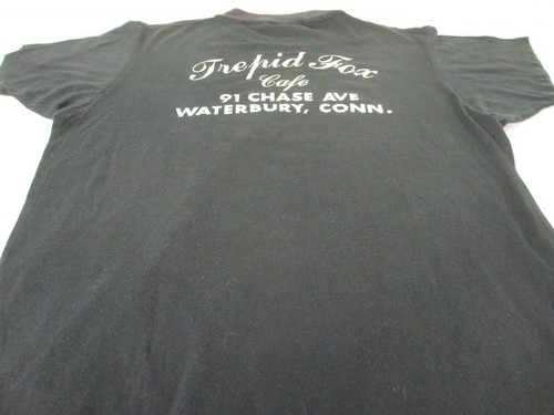 VTG 70s Screen Star Trepid Fox Cafe Connecticut Restaurant Tourist T Shirt Sz XL - Picture 3 of 5