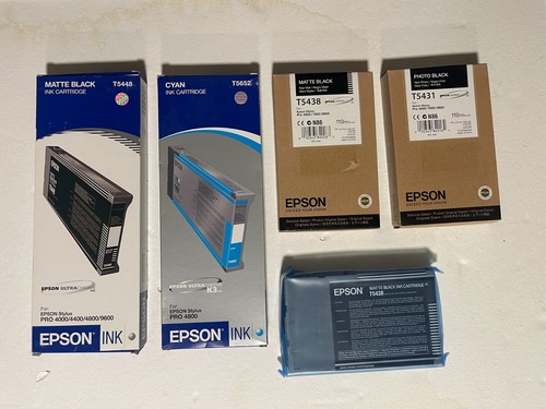 EPSON Stylus 4800 T6061 T6062 t6063 T6064 T5438 T5431 T5448 T5652 - Photo 2/2