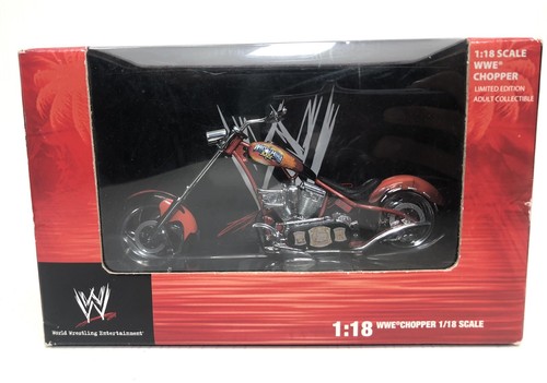 WWE Wrestlemania XXIV Chopper Motorcycle 1/18 Scale Limited Edition