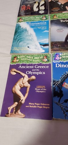 8 Magic Tree House lot of paperback books Mary Pope Osborne Kids chapter - Picture 8 of 9