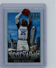 2022-23 Bowman University Chrome #S-6 Mark Mitchell Skyscraping