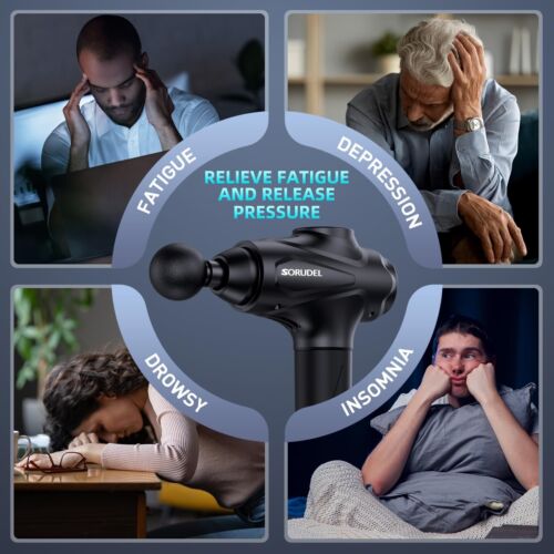 Massage Gun Deep Tissue, Massage Gun, Muscle Massager with 30 Speed Levels 10... - Picture 7 of 9