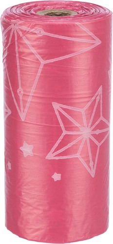 Bolsas de caca para perro Trixie Christmas rojas y verdes - 8 rollos de 20 bolsas - Imagen 3 de 3