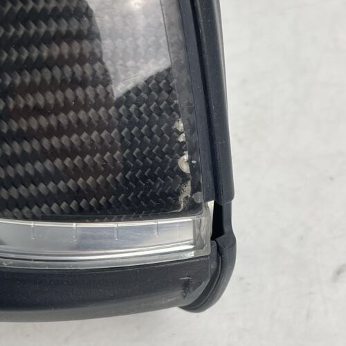 2012 - 2015 BMW F30 335I 328I Front Left Side View Mirror Carbon with Camera OEM - Picture 4 of 11