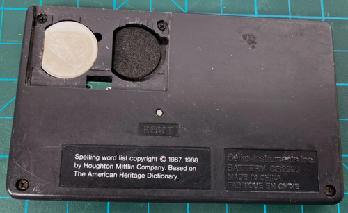 Seiko Instruments WP-1100 Spell Checker SII S2 Handheld Test Working VTG New Bat - Picture 3 of 4