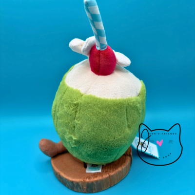 AUTHENTIC Jellycat AMUSEABLES ARUBA COCONUT New BNWT Soft Plush