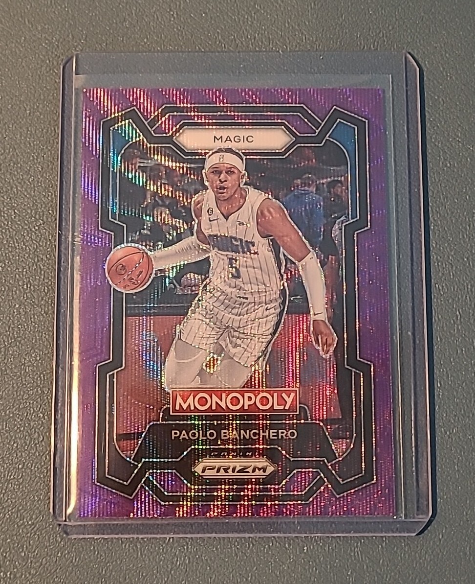 PAOLO BANCHERO 2023-24 Panini Prizm Monopoly Basketball Purple Wave #64