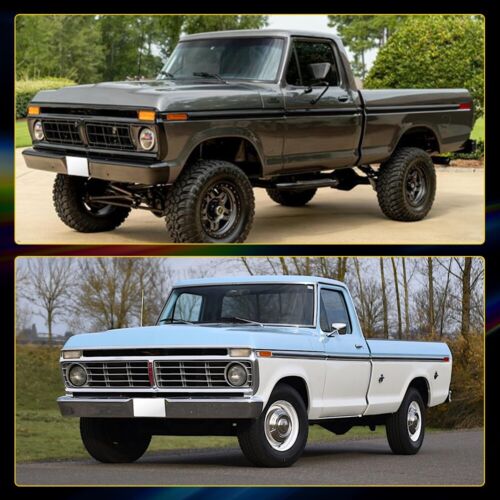 LED Amber Front & Rear Side Marker Lights For 1973-1979 Ford F100 F150 F250 F350 - Foto 2 di 12