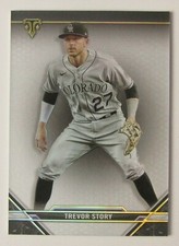 Trevor Story 2021 Topps Triple Threads Baseball MLB Colorado Rockies