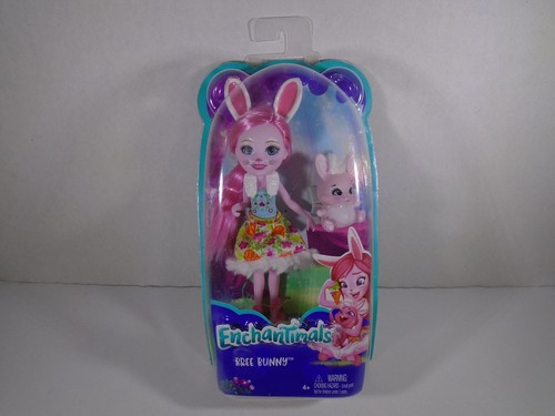 2016 MATTEL--ENCHANTIMALS--7" BREE BUNNY DOLL (NEW)