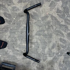 Origin-8 Gary Ergo Sweep OS Gravel Handlebar 31.8mm x 620mm Black Flared