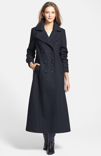 VERA WANG CAPPOTTO DONNA PLISSETTATO POLSINO DOPPIOPETTO GIACCA LUNGHEZZA INTERA LANA XS NUOVO - Foto 3 di 6