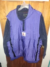 Nike Air Jordan Wings Of Flight Mens Size 2XL Pullover Zip Jacket AH6255-416