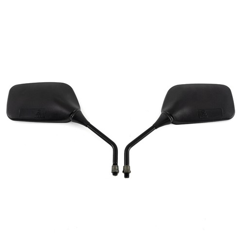 Espejo retrovisor lateral negro de 10 mm para moto Honda Kawasaki Suzuki Yamaha - Imagen 14 de 16