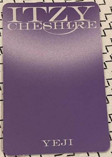 ITZY YEJI Yeji Album Cheshire Limited Edition official photo card photocard PC - Afbeelding 2 van 3