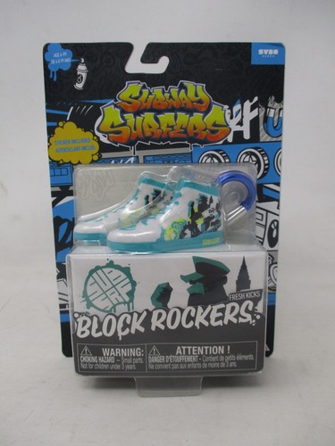 Subway Surfers Fresh Kicks Mini Sneakers Keychain - Block Rockers - 第 1/2 張圖片