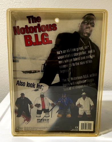 2006 Mezco Notorious B.I.G Biggie Smalls 9” Collector Doll Figures Set Of 4 RARE - Picture 11 of 17