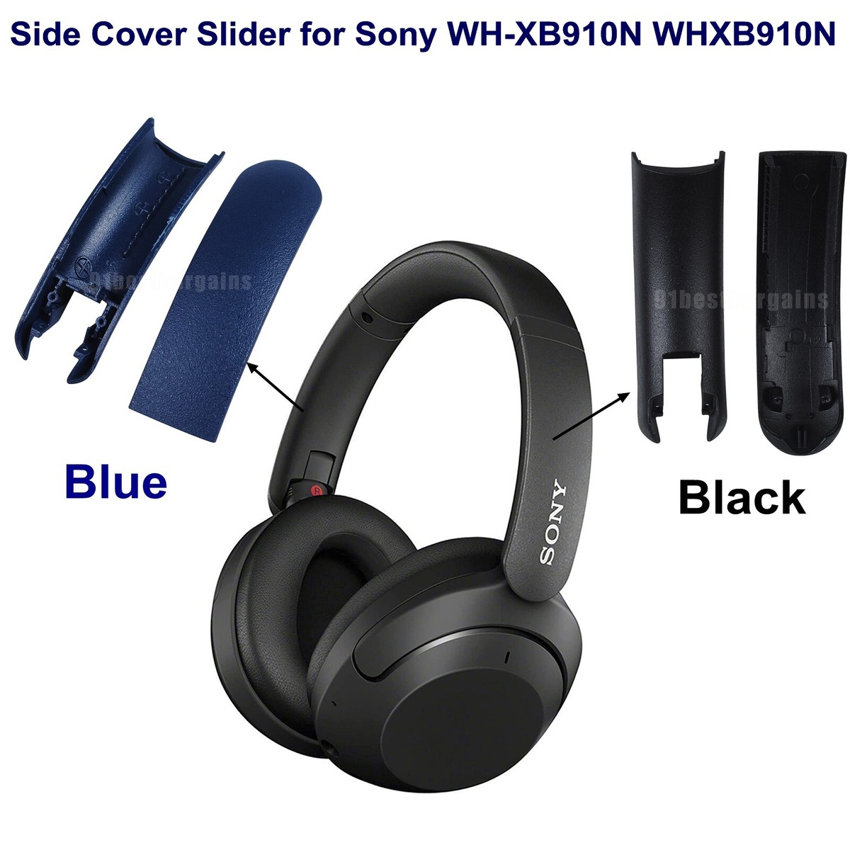 Replacement Parts For Sony WH-XB910N Side Cover Ear Pads