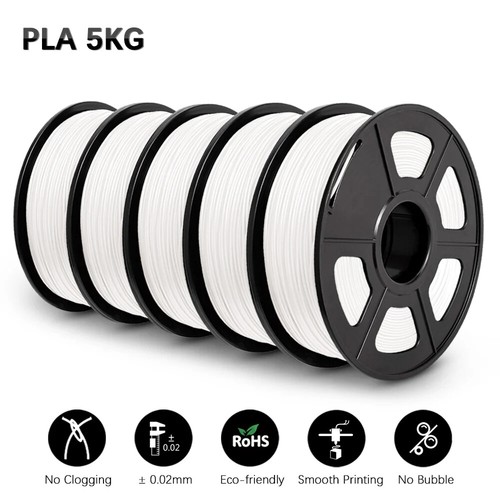5KG 3D Filament High Speed PLA/PLA META/APLA/PLA MATTE 1.75mm 5Roll 1KG - 第 8/14 張圖片