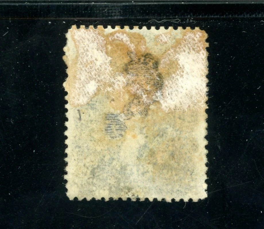 Scott 37 OG MHR XF США 1857 Вашингтон SCV $1450 - Изображение 2 из 3