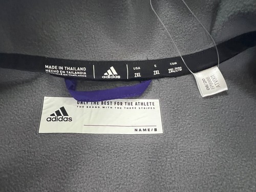 đŸ”¥ADIDAS GAME MODE VEST POURPLE COLOR TMCOPR/WHITE FP9988 SIZE 2XL NWT $75.00 - Picture 12 of 19