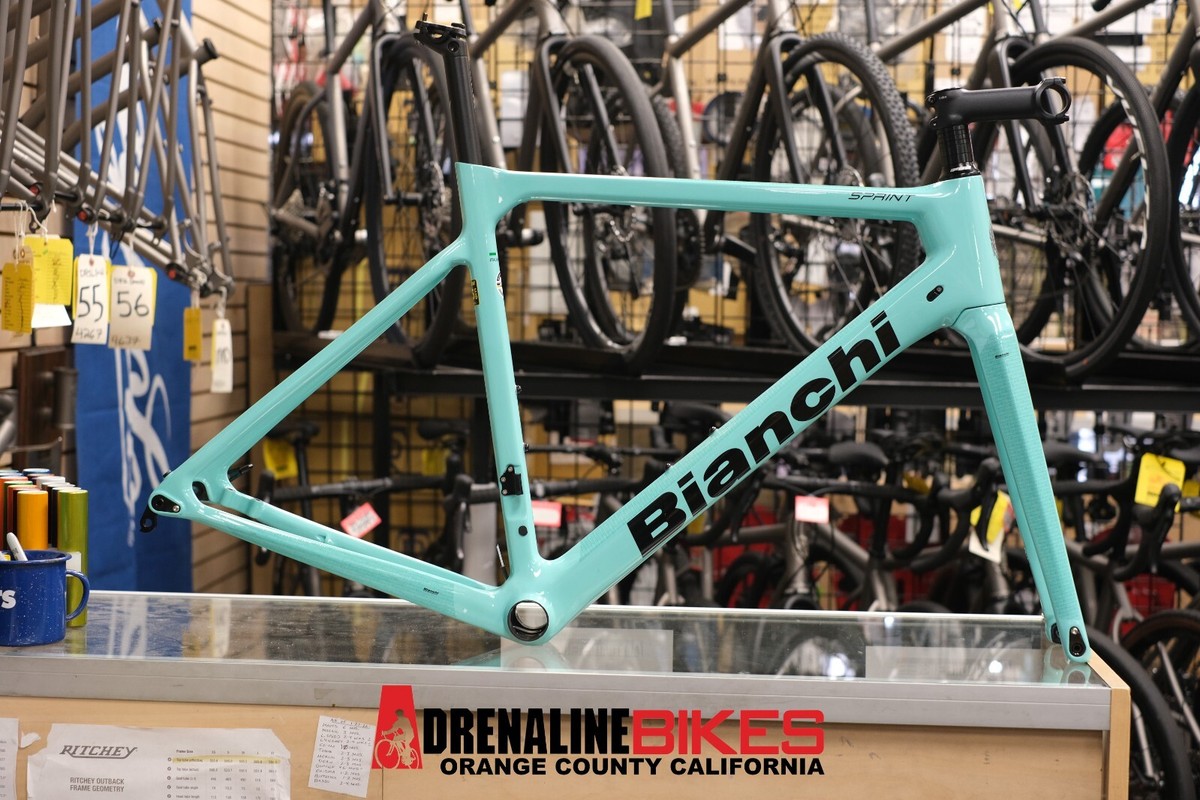 Bianchi sprint disc フレームセット　55 Bianchi Sprint Disc Carbon Road Bike Frameset - 55 | eBay