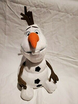 Frozen Disney Store Olaf Plush 14â Large Snowman | eBay