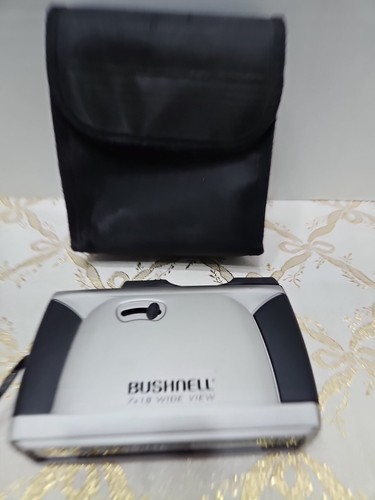 Bushnell 7x18 Wide View Binoculars With Carrying Case For A Belt & Hand - Picture 2 of 13