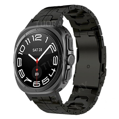 Luxury Titanium Metal Straps Band For Samsung Galaxy Watch Ultra 47mm Bracelet - Picture 11 of 19