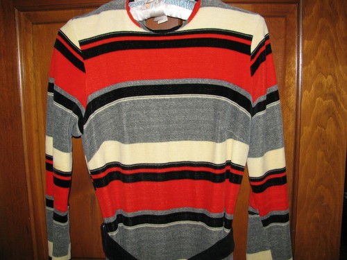 Vintage TONI TODD Damen Gr.10 gestreiftes Velour langes Kleid 70er TOP - Bild 2 von 7