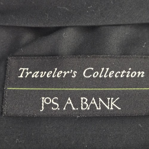 Jos. A Bank Travelers Collection 42R Gray Windowpane Jacket Pants 36x31 Suit - Picture 10 of 11