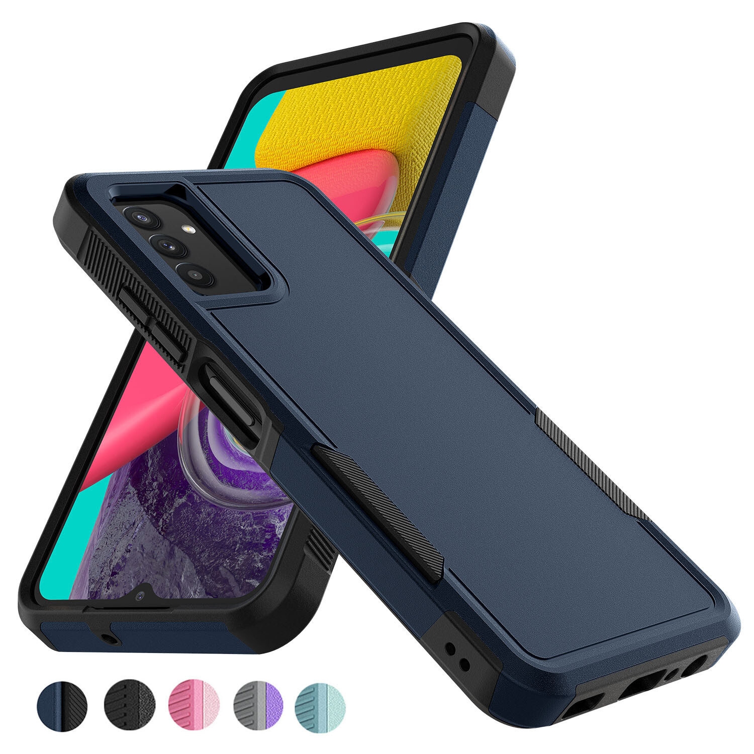Epic Rugged Shockproof Phone Case for Samsung Galaxy A03S, A14 5G, A23, A54, A13 5G - Image 8
